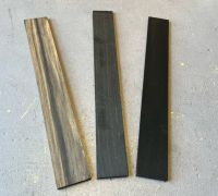 African Ebony Fingerboard Blanks for Guitars