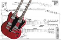 Gibson EDS Double-Neck SG Electric Guitar Plan