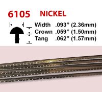Jim Dunlop Nickel Silver Fretwire #6105 - Medium Extra Tall Gauge - 1.8 metres