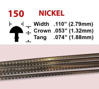 Nickel Silver Fretwire #150 - Large Jumbo Gauge - 1.8 metres