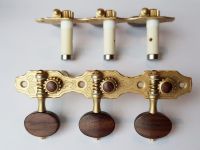 Rubner S140-PA 'Superior Series' Classical Guitar Tuners with Ball-Bearings & Rosewood Buttons