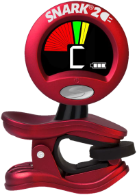 Snark 2 Red Rechargeable Clip On Tuner